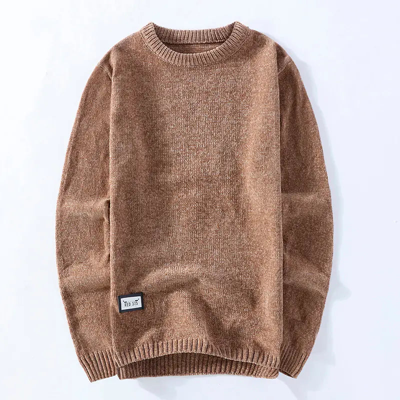 Men's Thick Velvet Winter Sweater