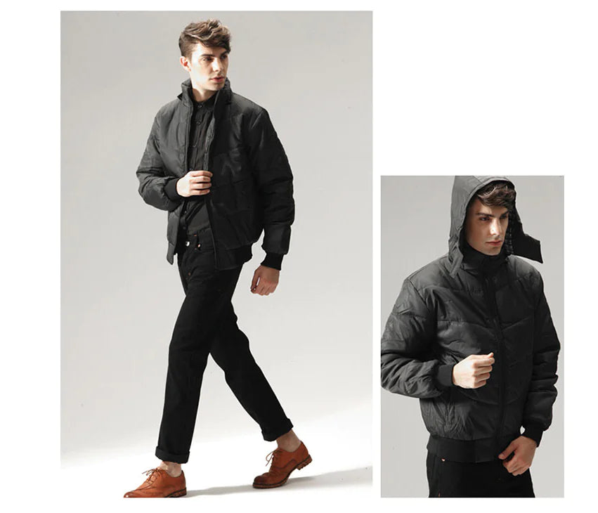 Men's Fashion Urban Down Cotton Jacket Winter New Arrival