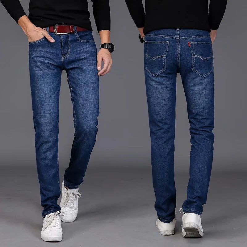 Breathable Casual Jeans for Men