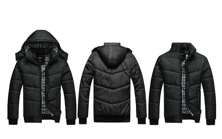 Men's Fashion Urban Down Cotton Jacket Winter New Arrival