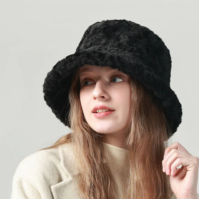 Lambswool Fisherman Hat for Women - Winter Fashion